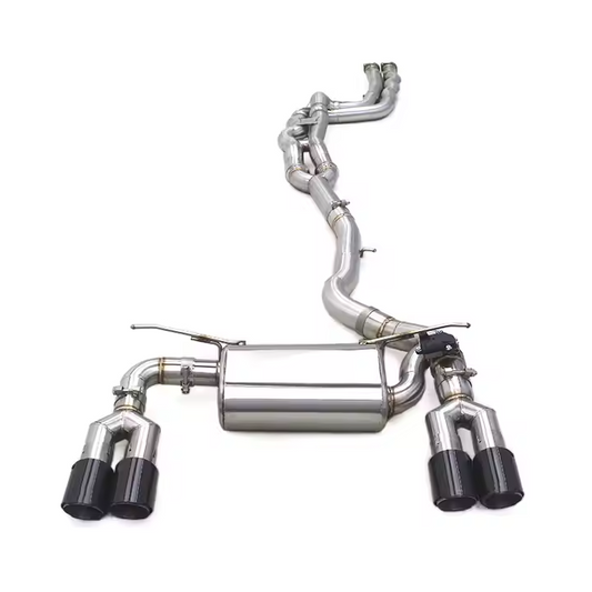 BMW M2 F87 Catback Exhaust (Single Midpipe) | Euro Culture Performance